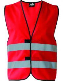 Warnweste Dortmund rot XXL