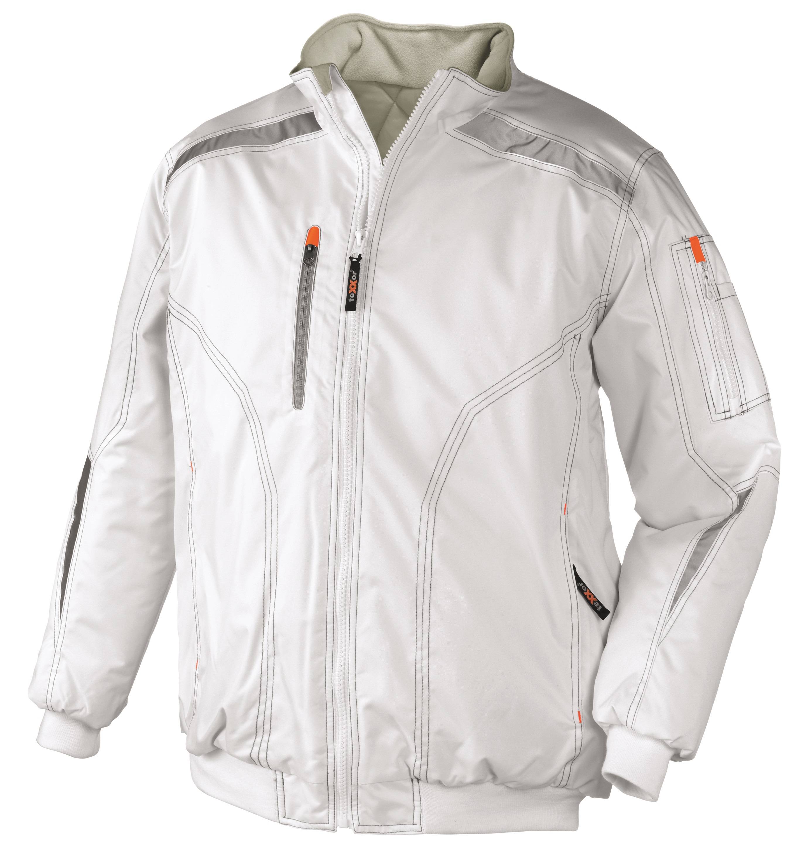 BIG-TEXXOR-Pilotenjacke, wasserdicht, Fjord, weiß