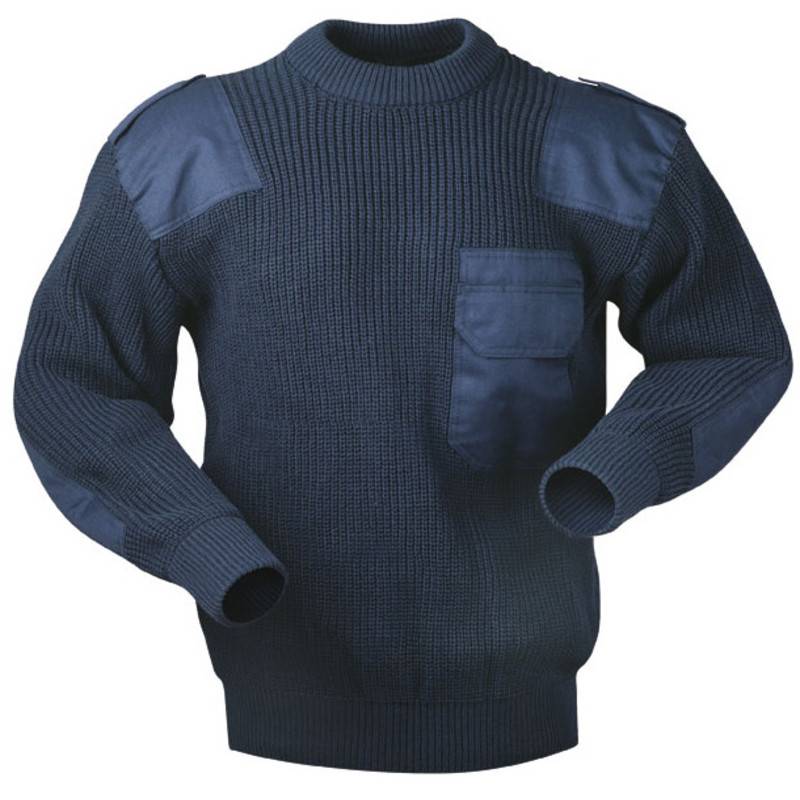 F-CRAFTLAND-Strickpullover, *NAVY*, marine