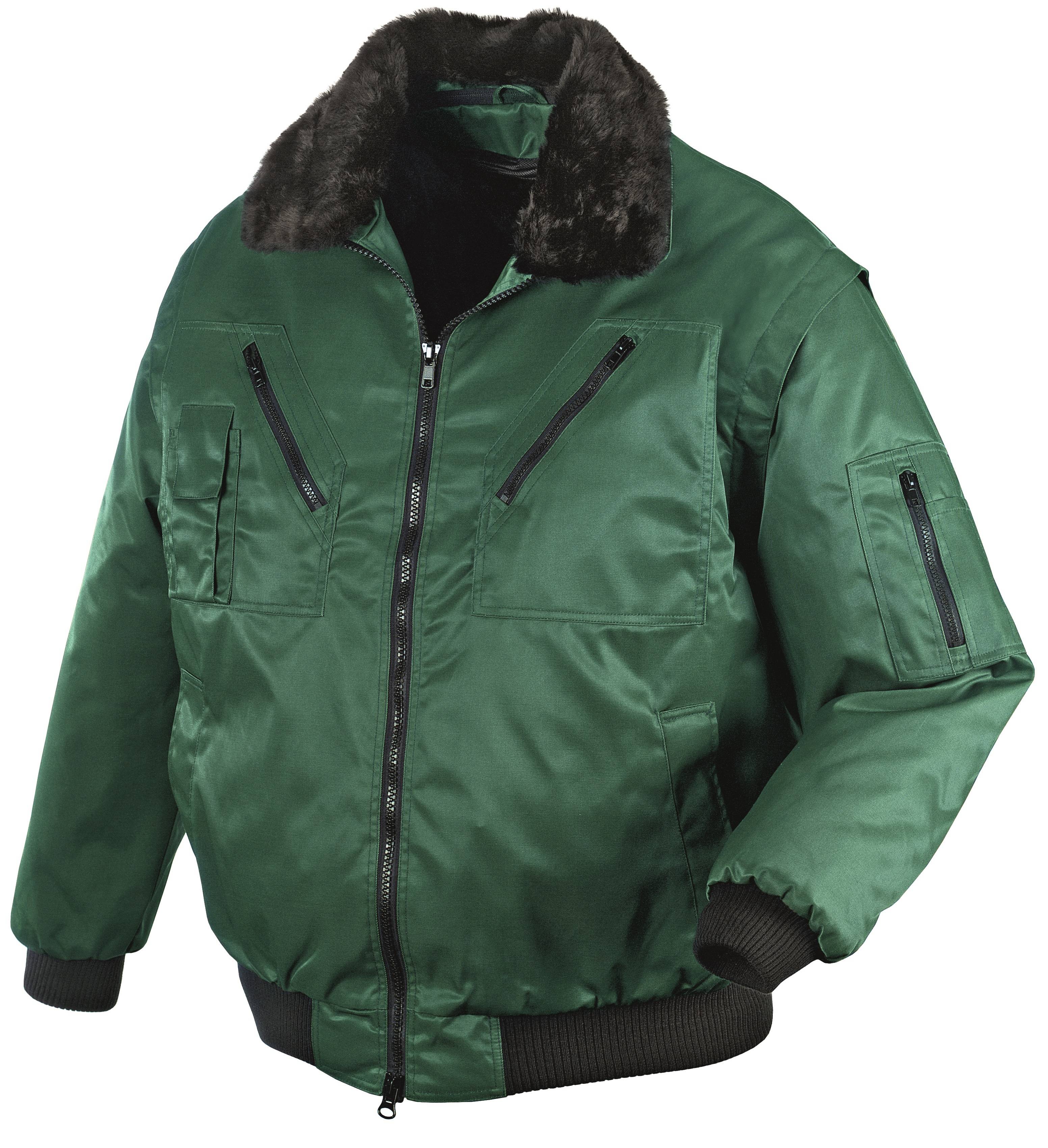 No Name Pilotjacke grün G.3XL Gr.XXXL abnehmbare Ärmel 480480-3XL, 1x -040313010