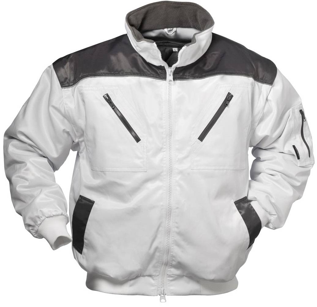 Gr .2XL (62/64) *HOLLIS* PILOTJACKE weiß *HOLLIS* PILOT JACKET