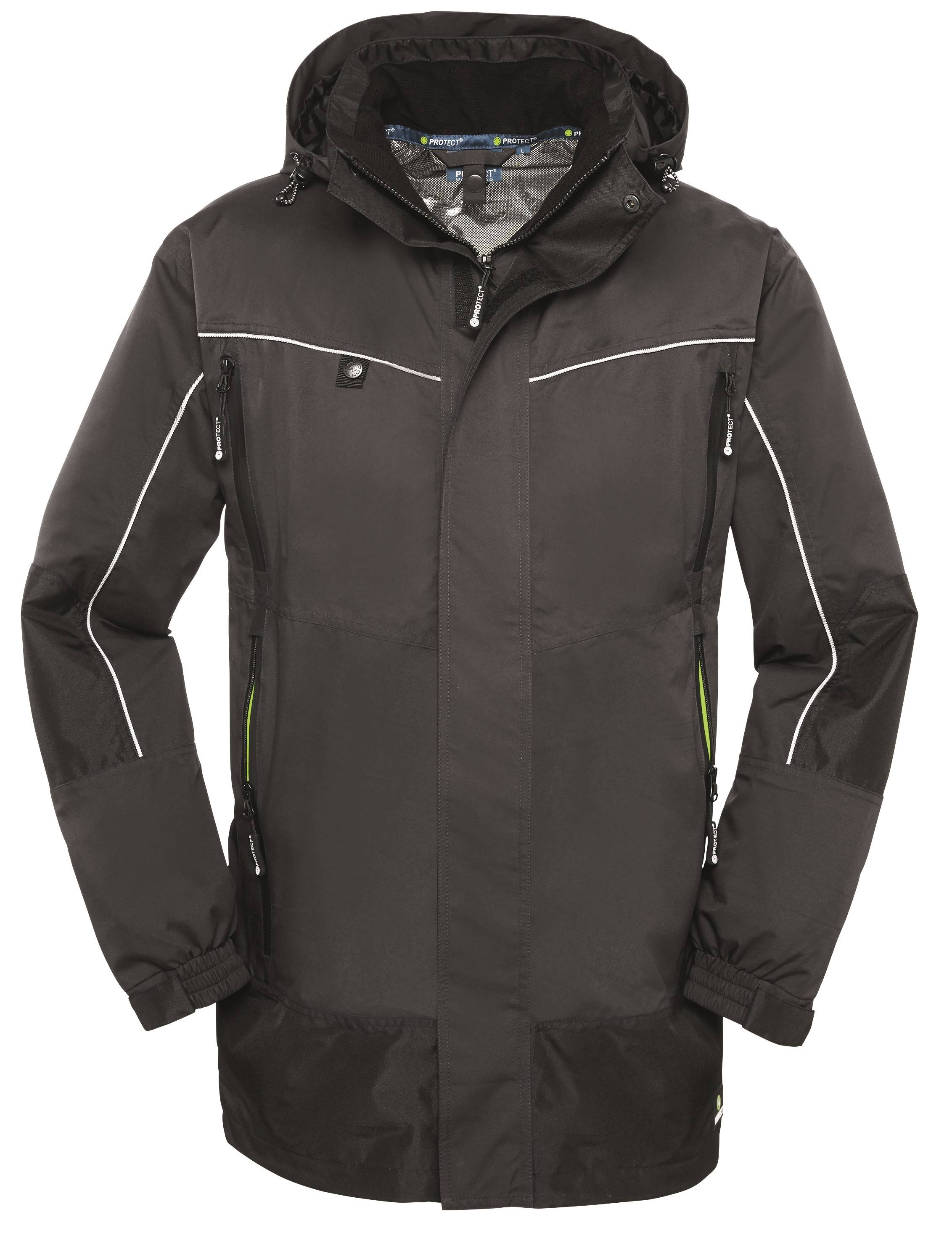 DENVER, Jacke rot/schwarz 3301_S Gr.S 100% Polyester