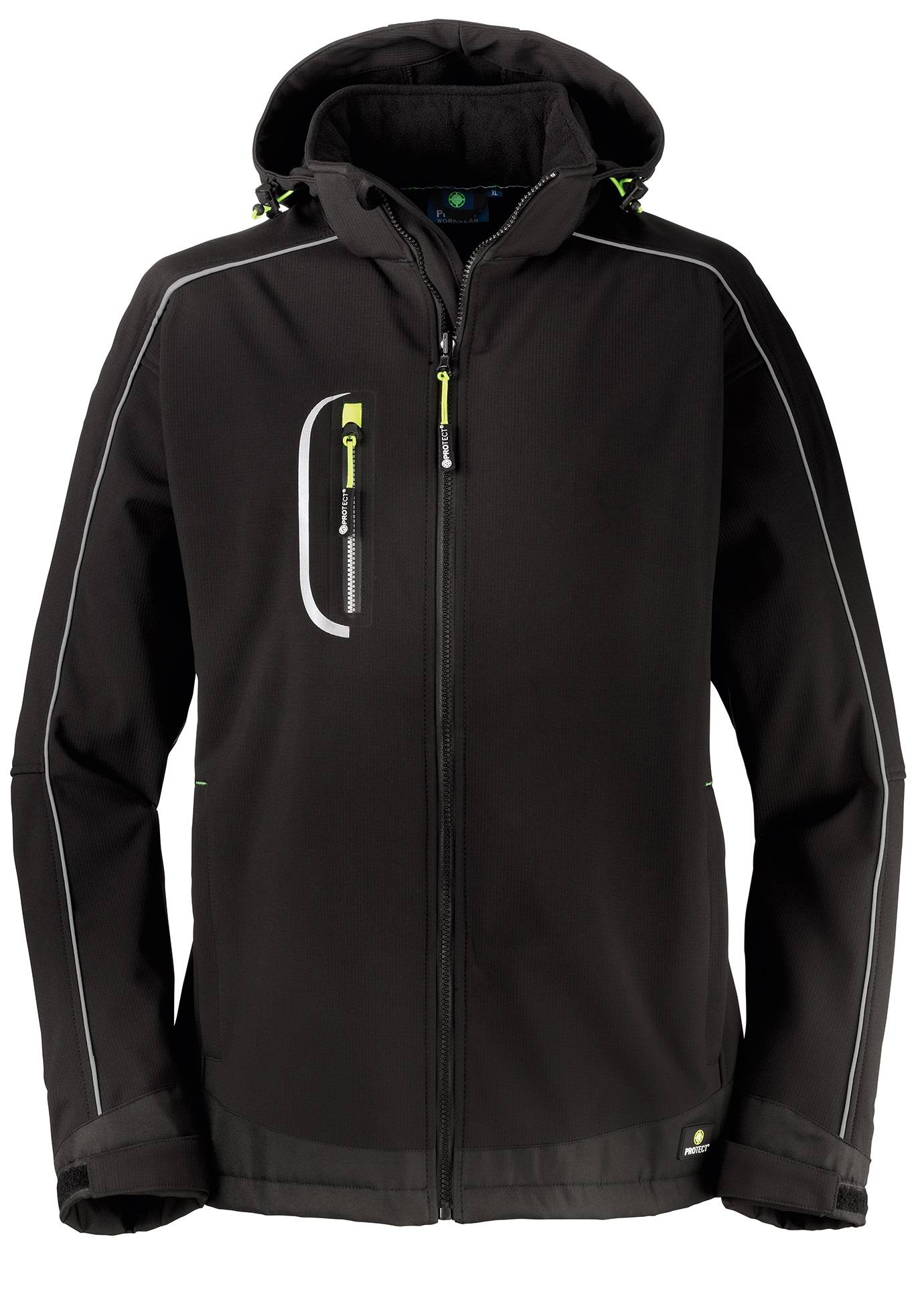 BIG-4-Protect-Softshelljacke, MONTANA, 270 g/m², schwarz