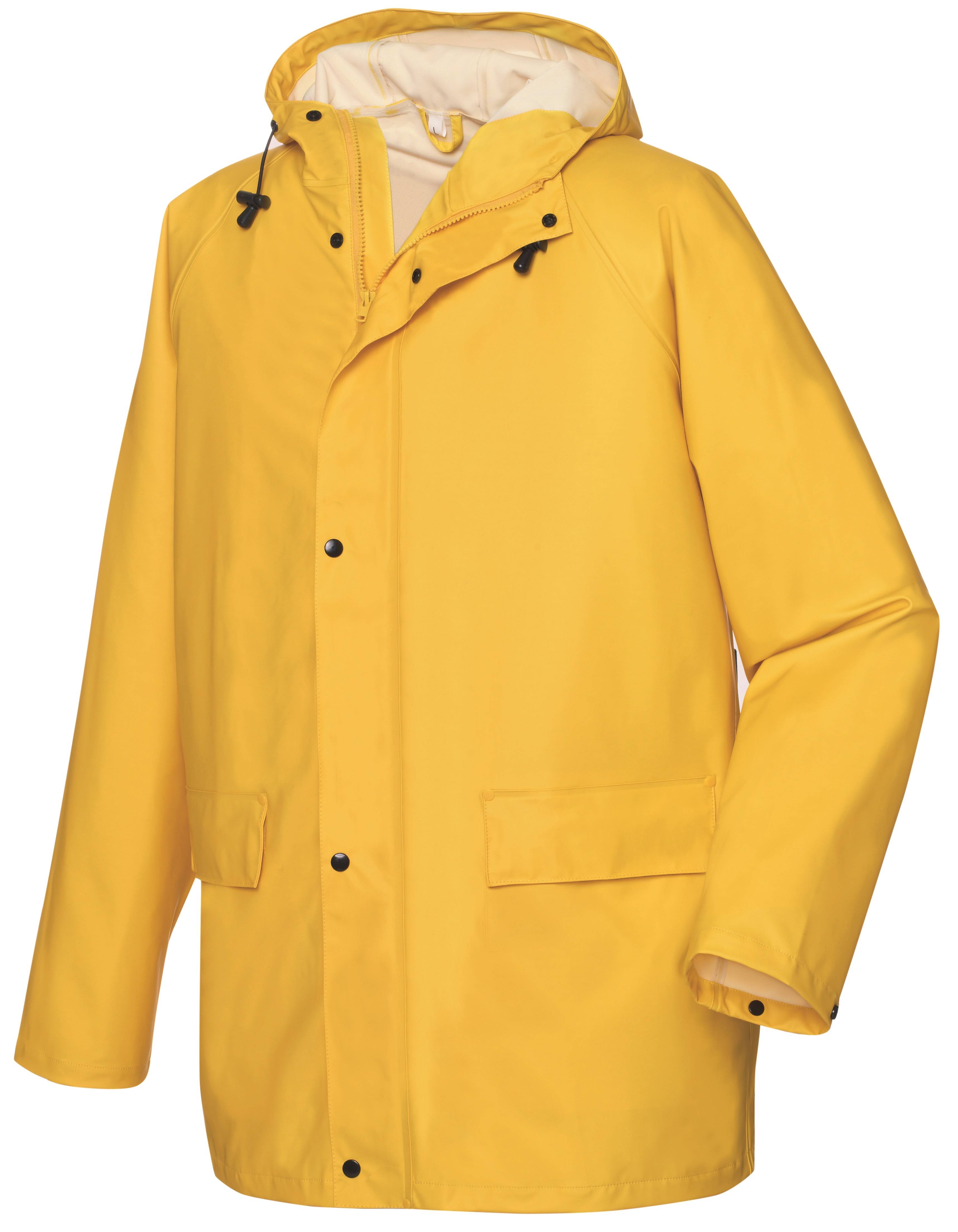 BIG-TEXXOR-Rainwear, LIST Regenjacke, ca. 190g/m², gelb