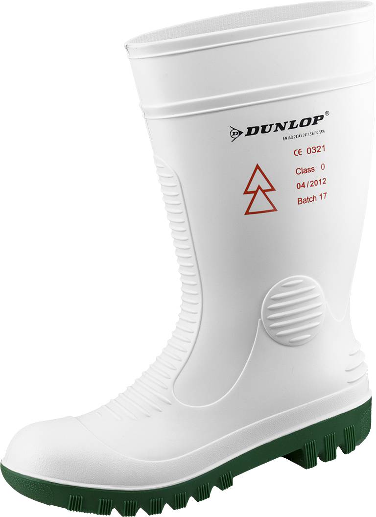 Stiefel Dunlop Acifort High Voltage,white,Gr.41