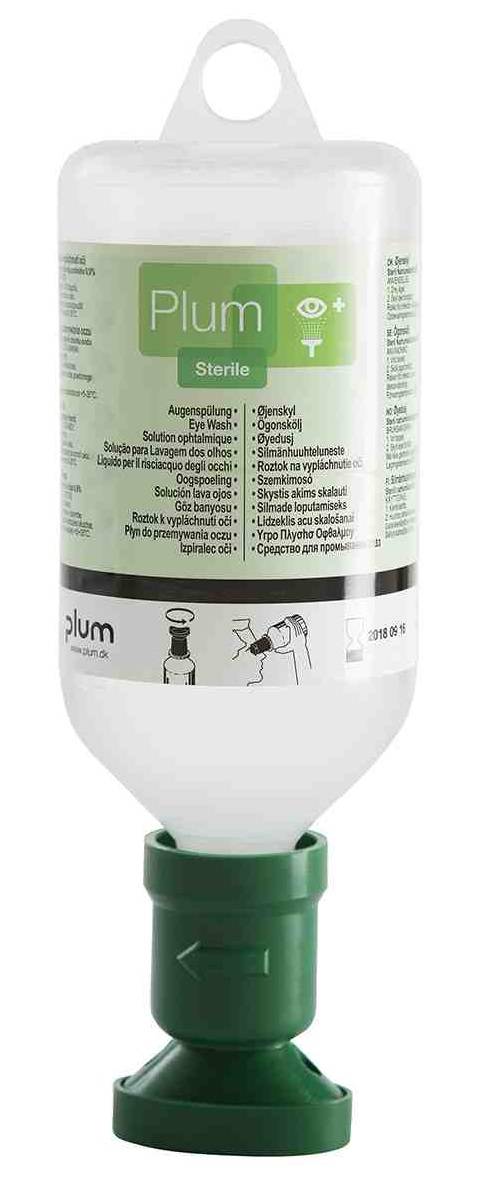 Gr .500 ml AUGENSPÜLFLASCHE, GEBRAUCHSFERTIG, Refill Bottle for Eye Wash Statio