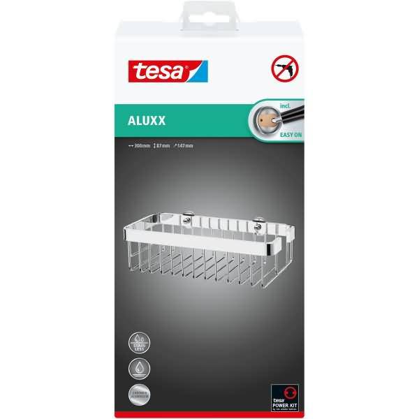tesa 40210-00000-00 ALUXX Badablage Klebstoff Chrom (glänzend)