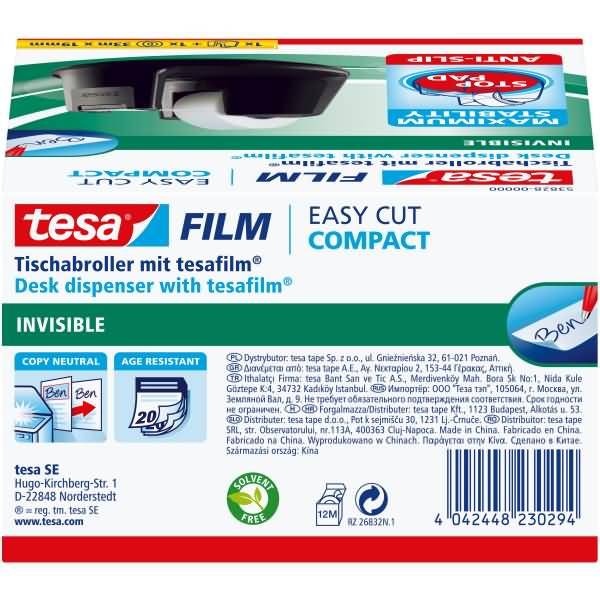 tesa Klebeband-Abroller Schwarz