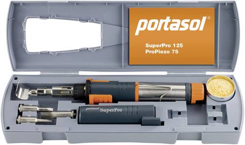 Portasol SuperPro Set Gaslöt-Set 625°C 90 min inkl. Piezozünder 5St.