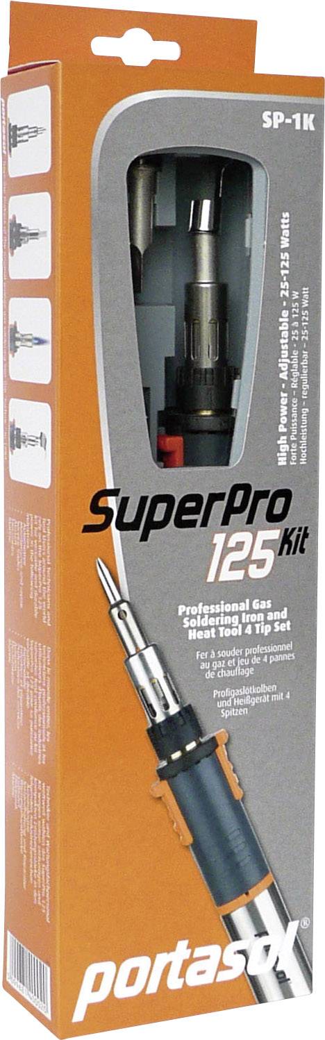 Portasol SuperPro Set Gaslöt-Set 625°C 90 min inkl. Piezozünder 5St.