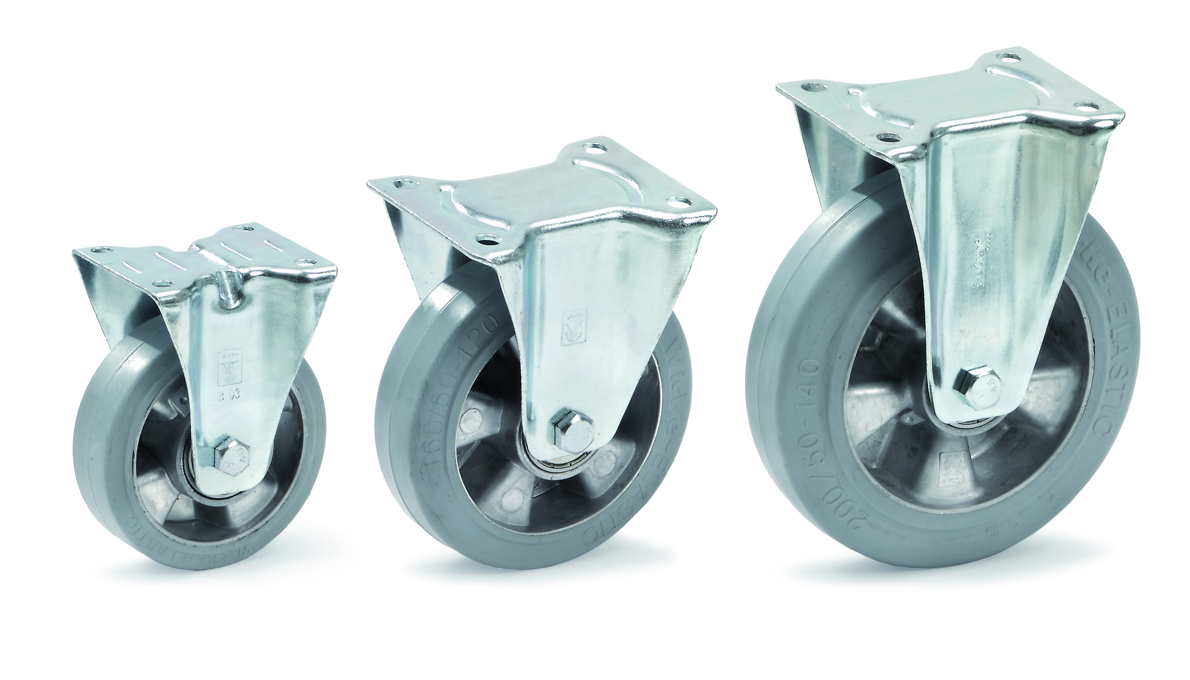 Bockrolle 125 x 40 mm