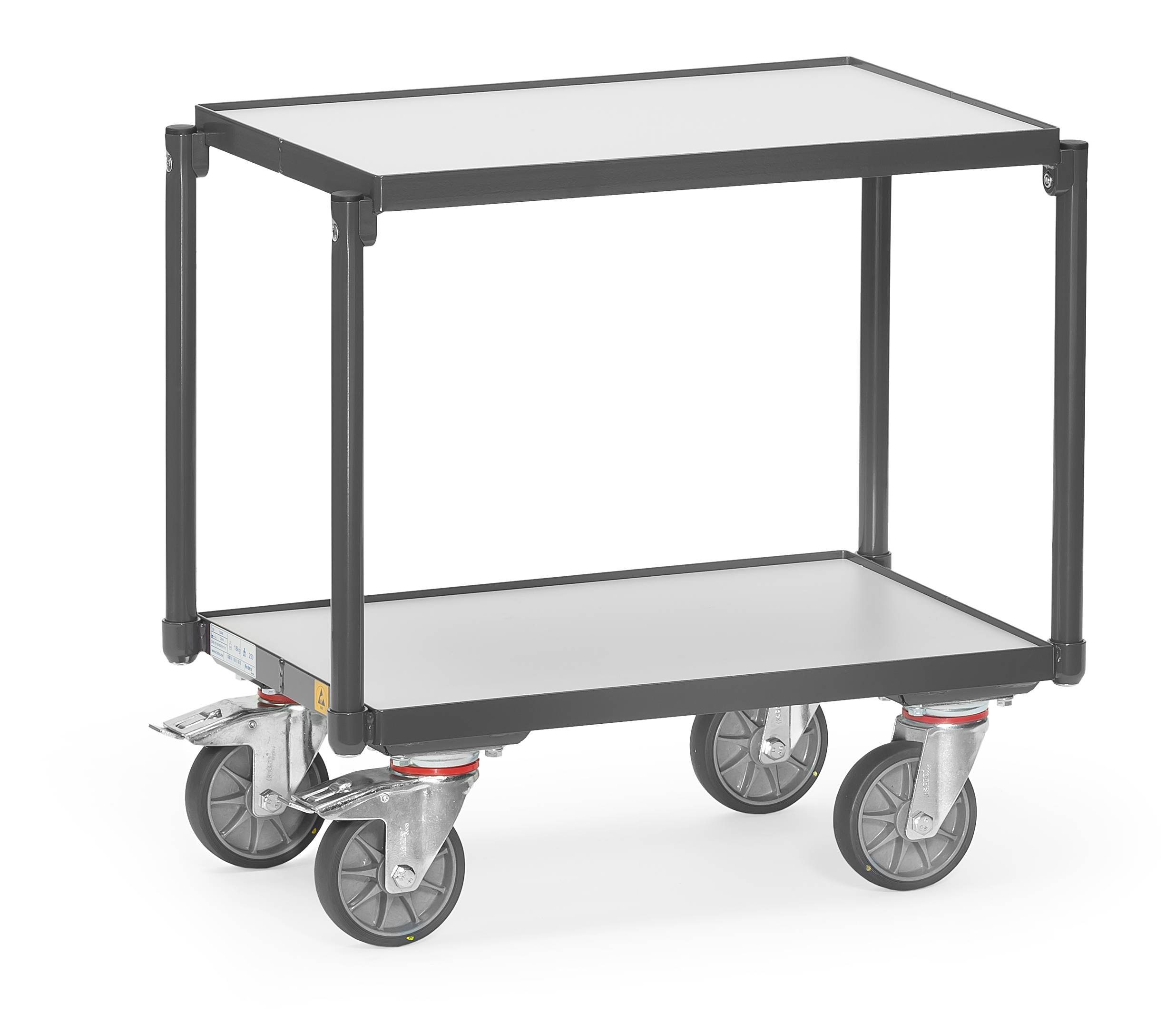 ESD-Etagenroller -2 Etagen mit Rand-