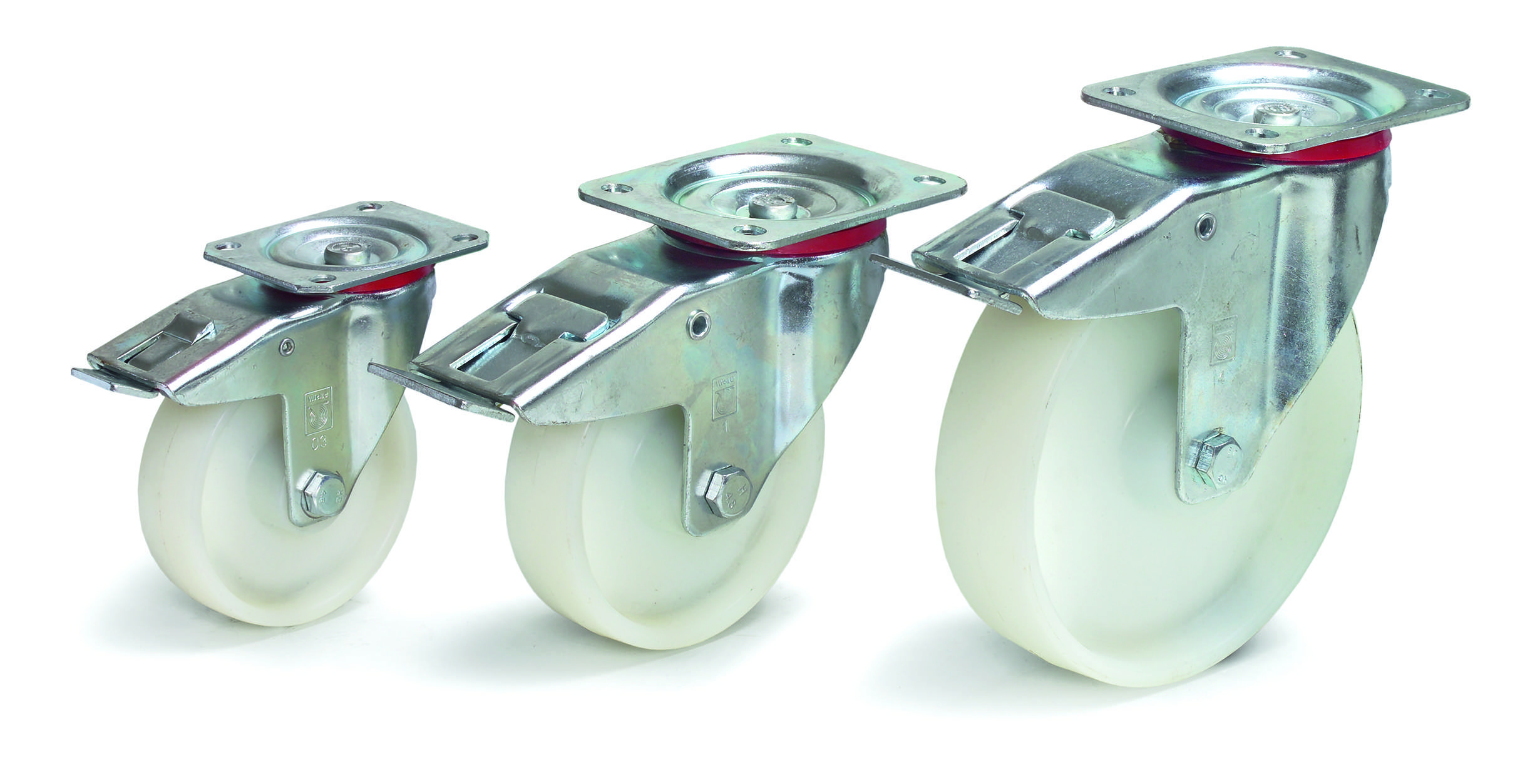 Lenkrolle mit Feststeller 125 x 38 mm