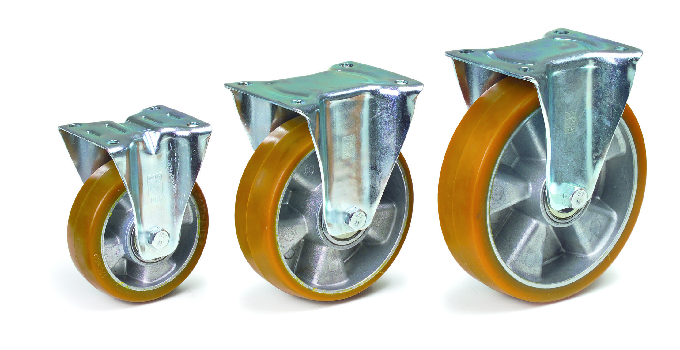 Bockrolle 125 x 40 mm