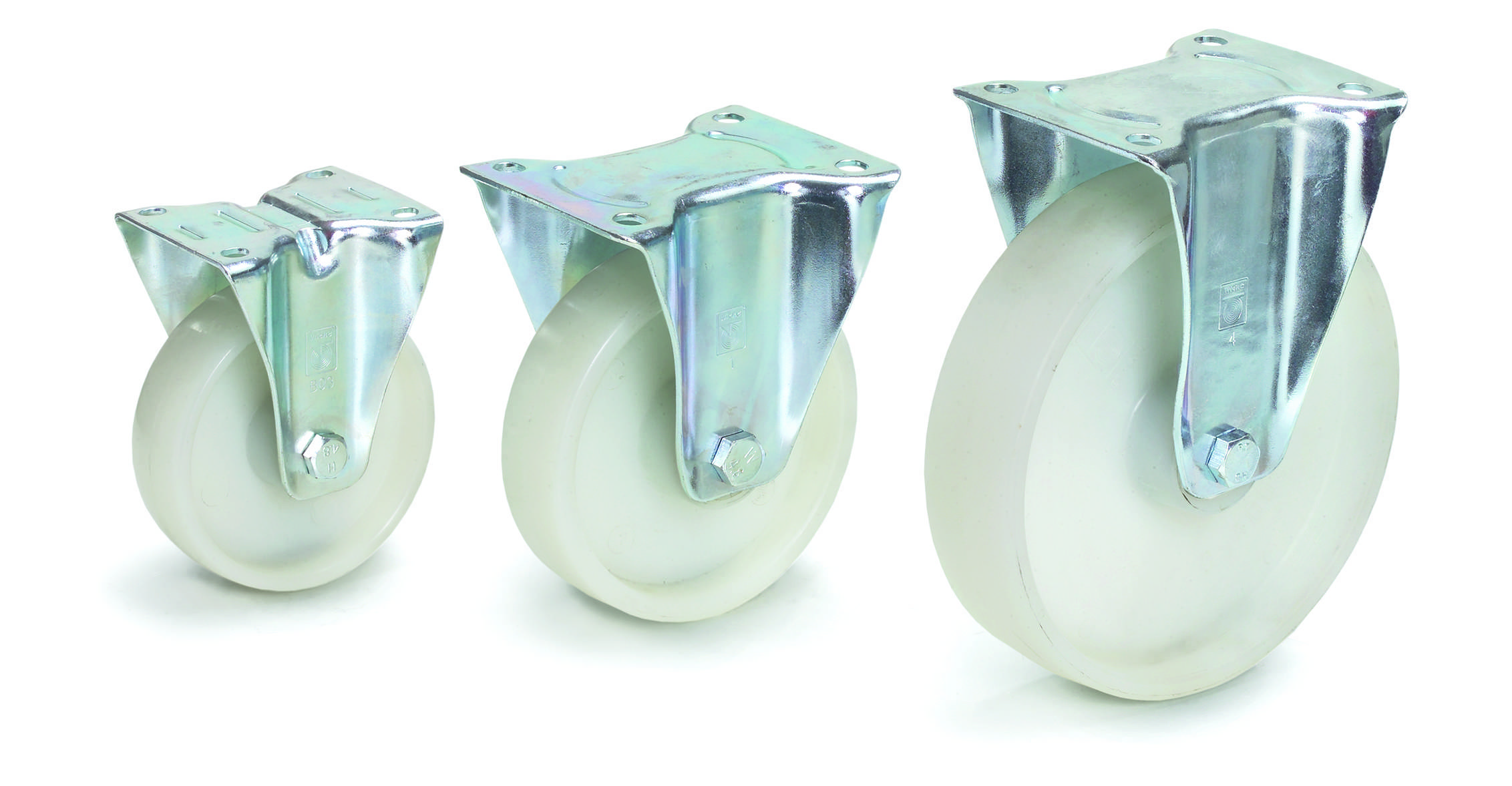 Bockrolle 125 x 38 mm