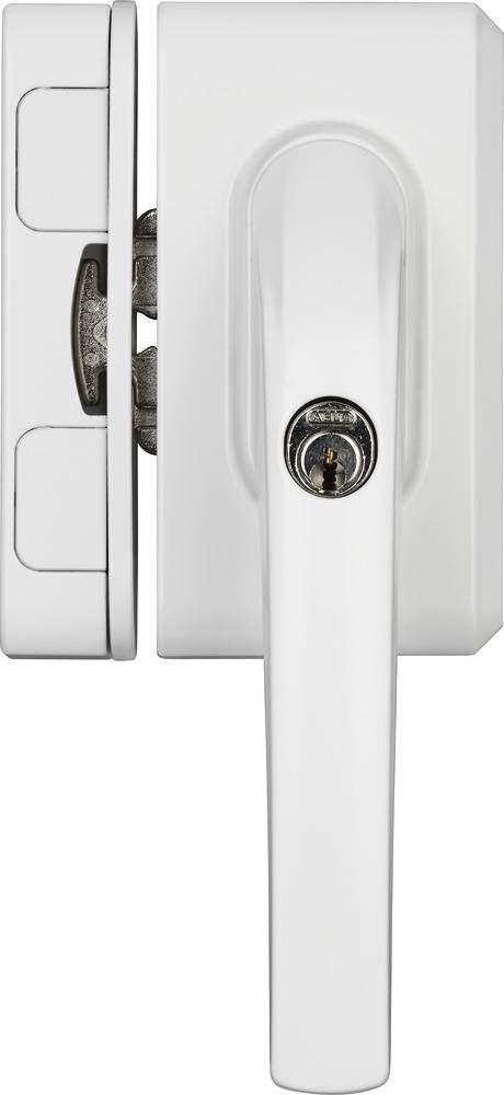 Fenstergriff-Schloss - Modell FO500N - für nach innen öffnende Fenster - Modell FO500N B AL0125 - Farbe weiß - Schließung AL0125 - Preis per Stüc
