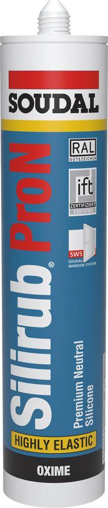 SILIRUB PRO N 300ml grau SOUDAL - Artikel: 5411183081352