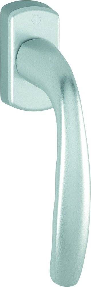 HOPPE Fenstergriff 0810/U10,Stand.,eck,7/43,F1
