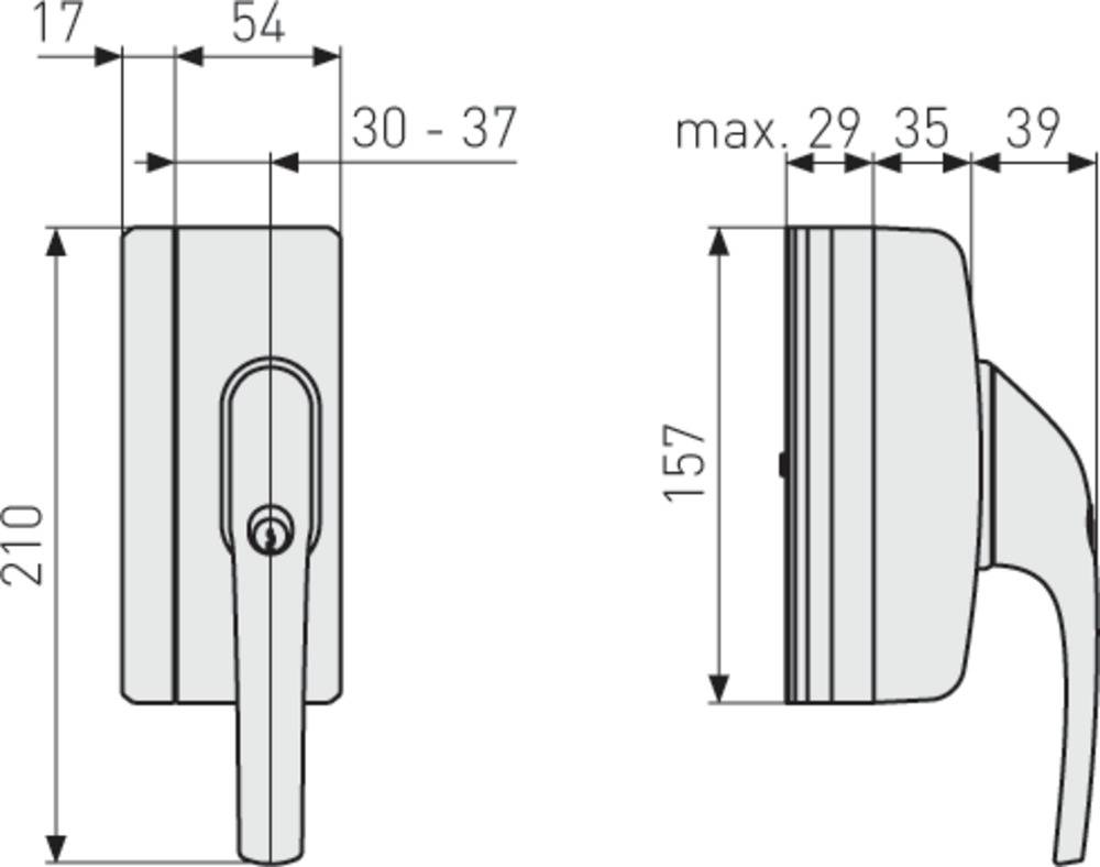 ABUS Fenster-Zusatzsicherung FO400N W AL0125