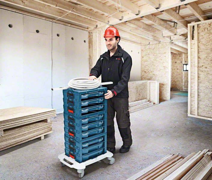 Bosch Professional i-BOXX 1600A016ND Transportkiste ABS Blau (L x B x H) 342 x 442 x 100 mm