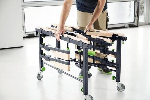 Mobiler Säge- und Arbeitstisch STM 1800
