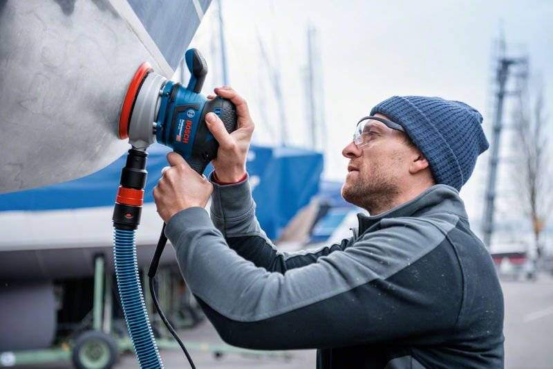 Bosch Professional 060137B201 Exzenterschleifer 400W Ø 150mm