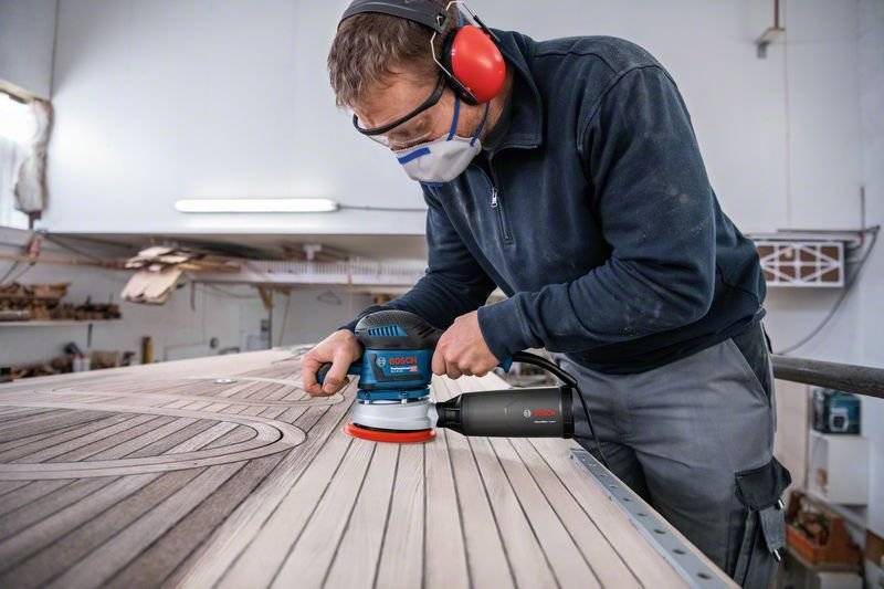 Bosch Professional 060137B201 Exzenterschleifer 400W Ø 150mm