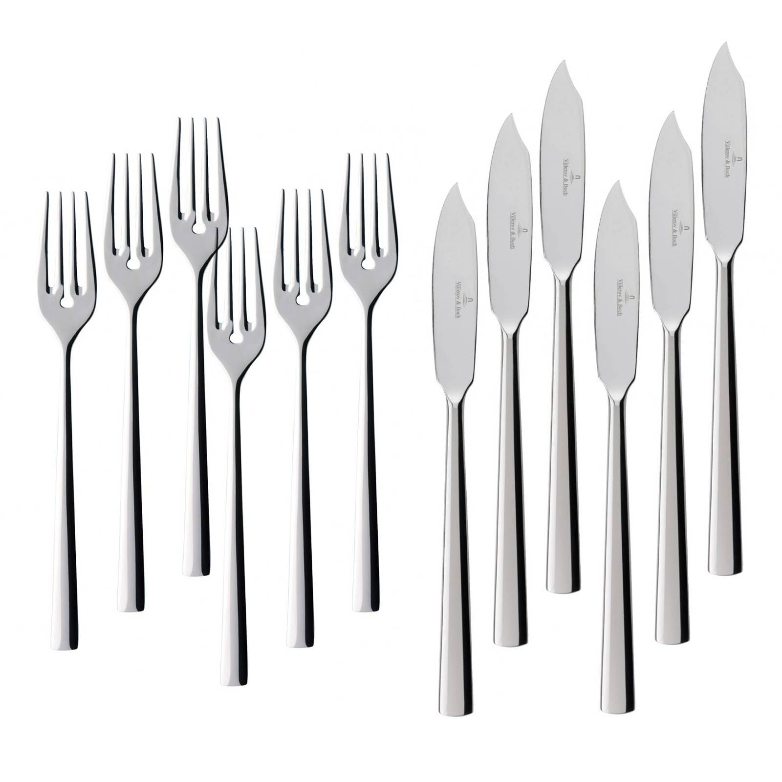 Villeroy & Boch Piemont Fischbesteck 12tlg.
