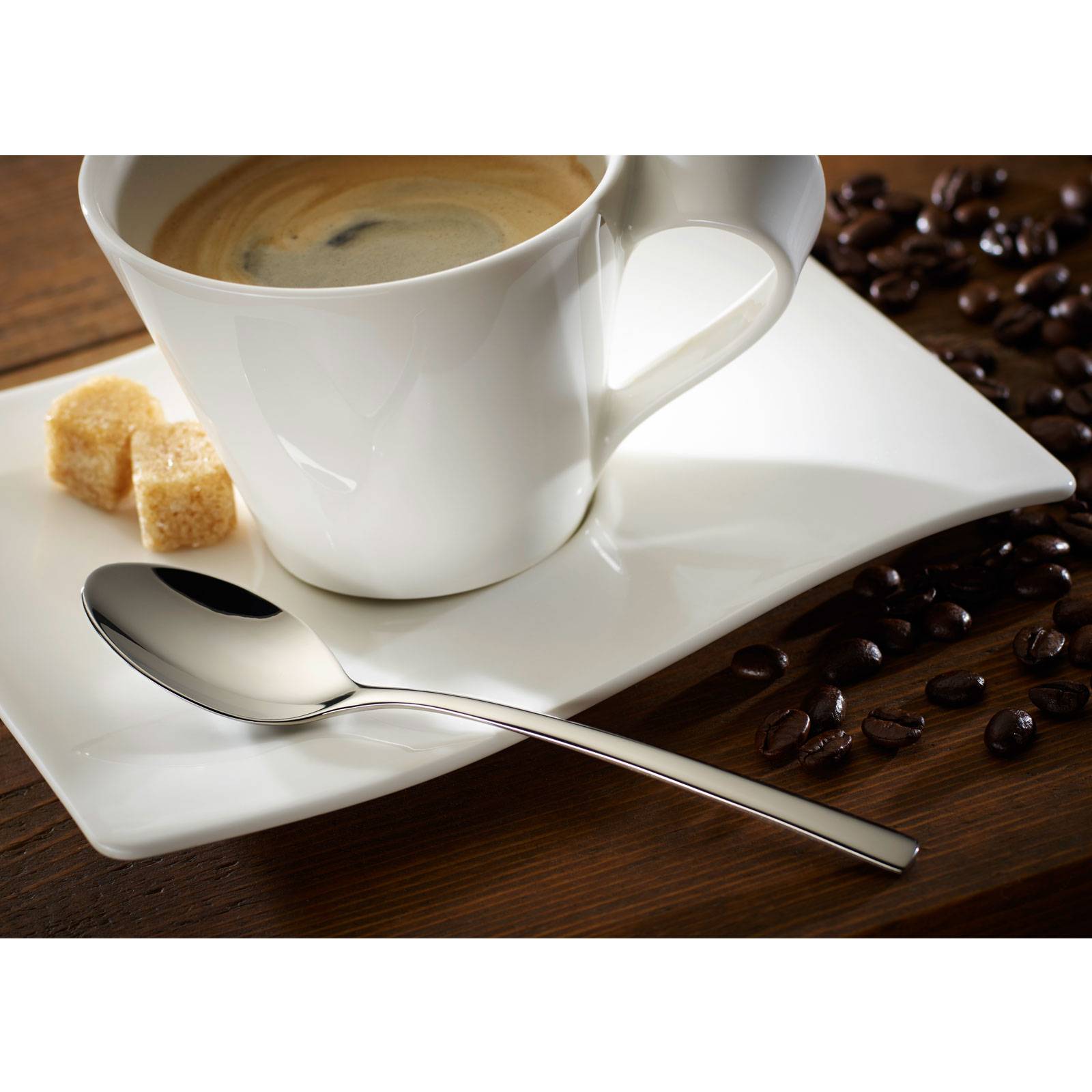 Villeroy & Boch Piemont Kaffeelöffel 6tlg.Spülmaschinenfest 18/10 Edelstahl