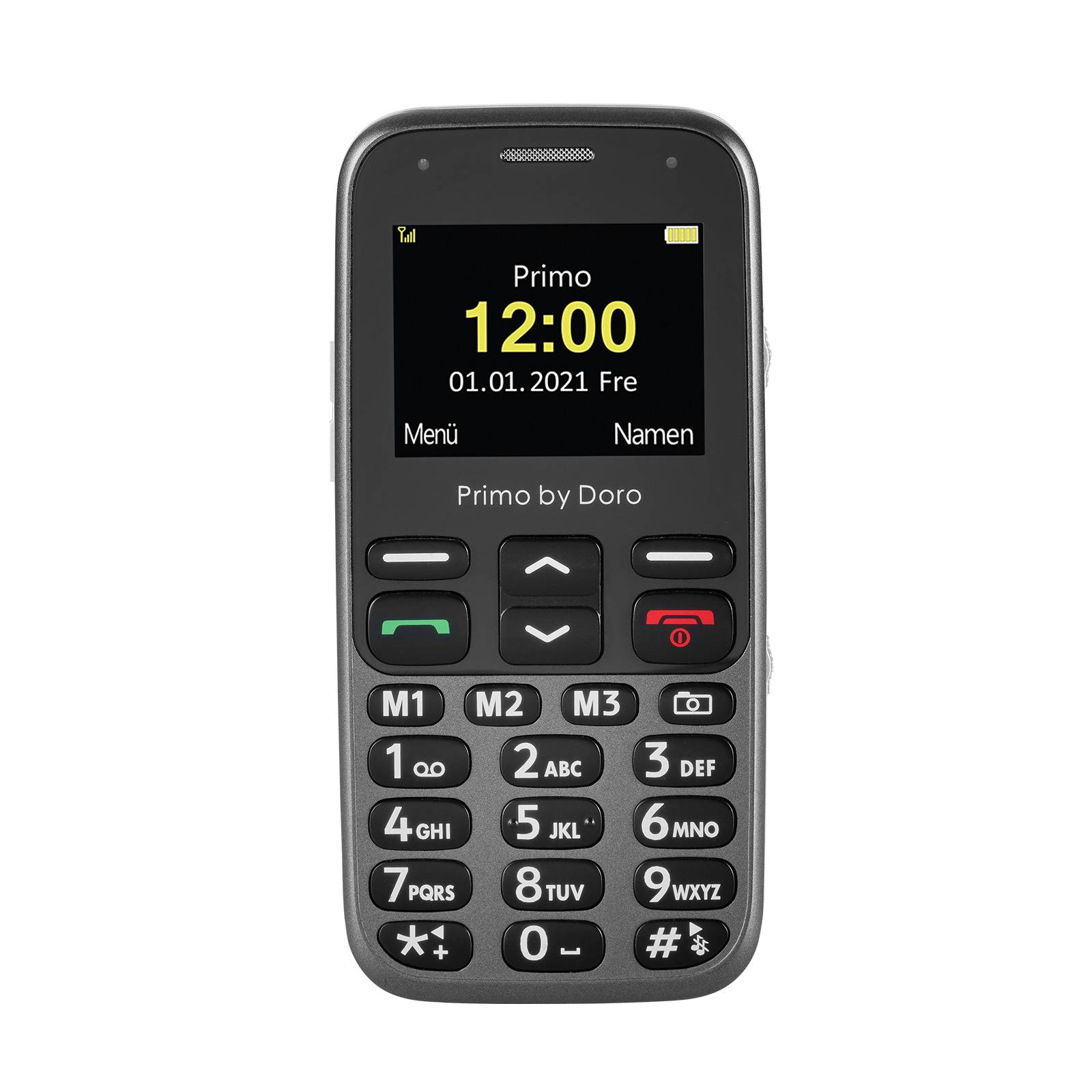 Primo by DORO 218 Senioren-Handy SOS Taste Schwarz