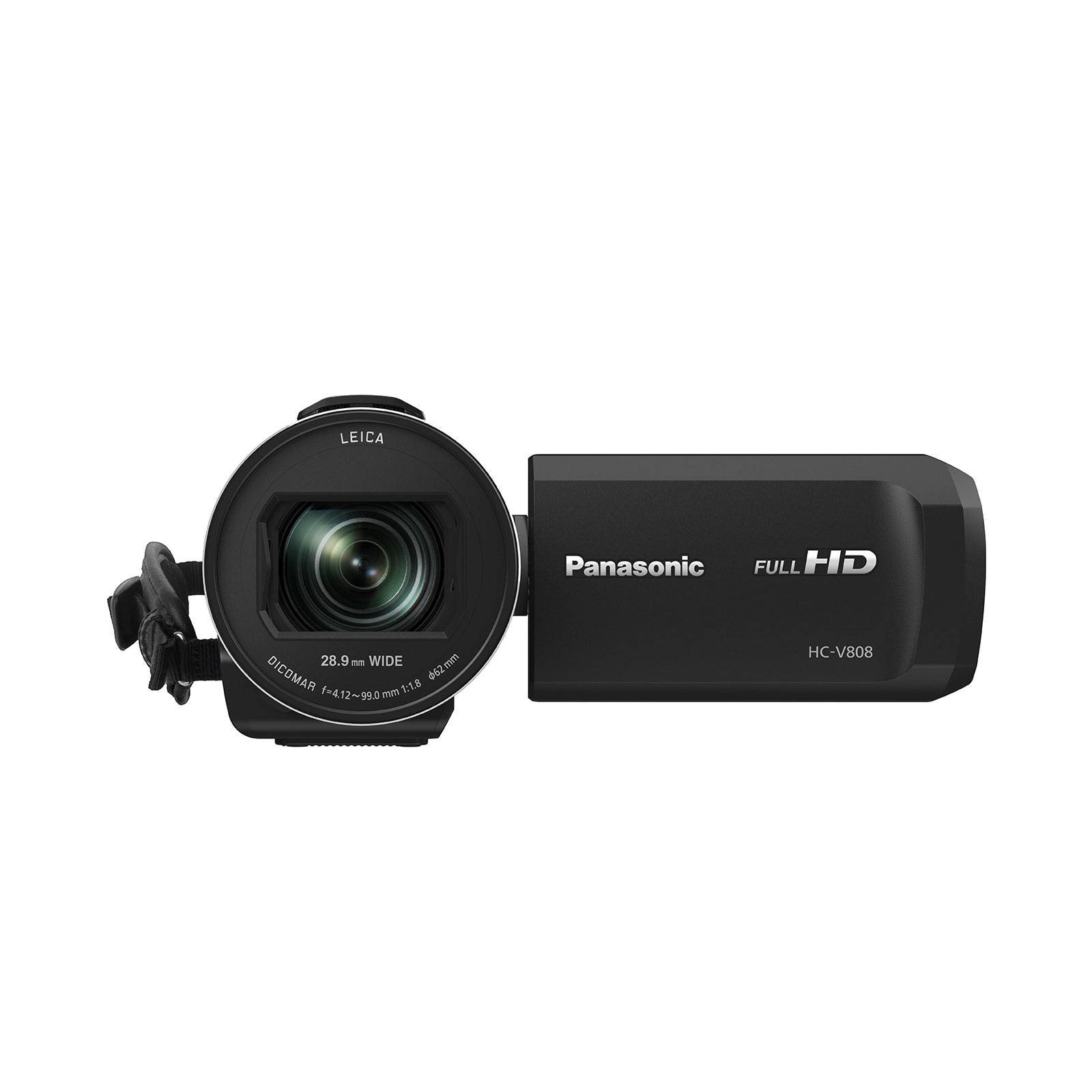 Panasonic HC-V808EG-K Camcorder 7.6 cm 3 Zoll 8.5 Megapixel Opt. Zoom: 24 x Schwarz