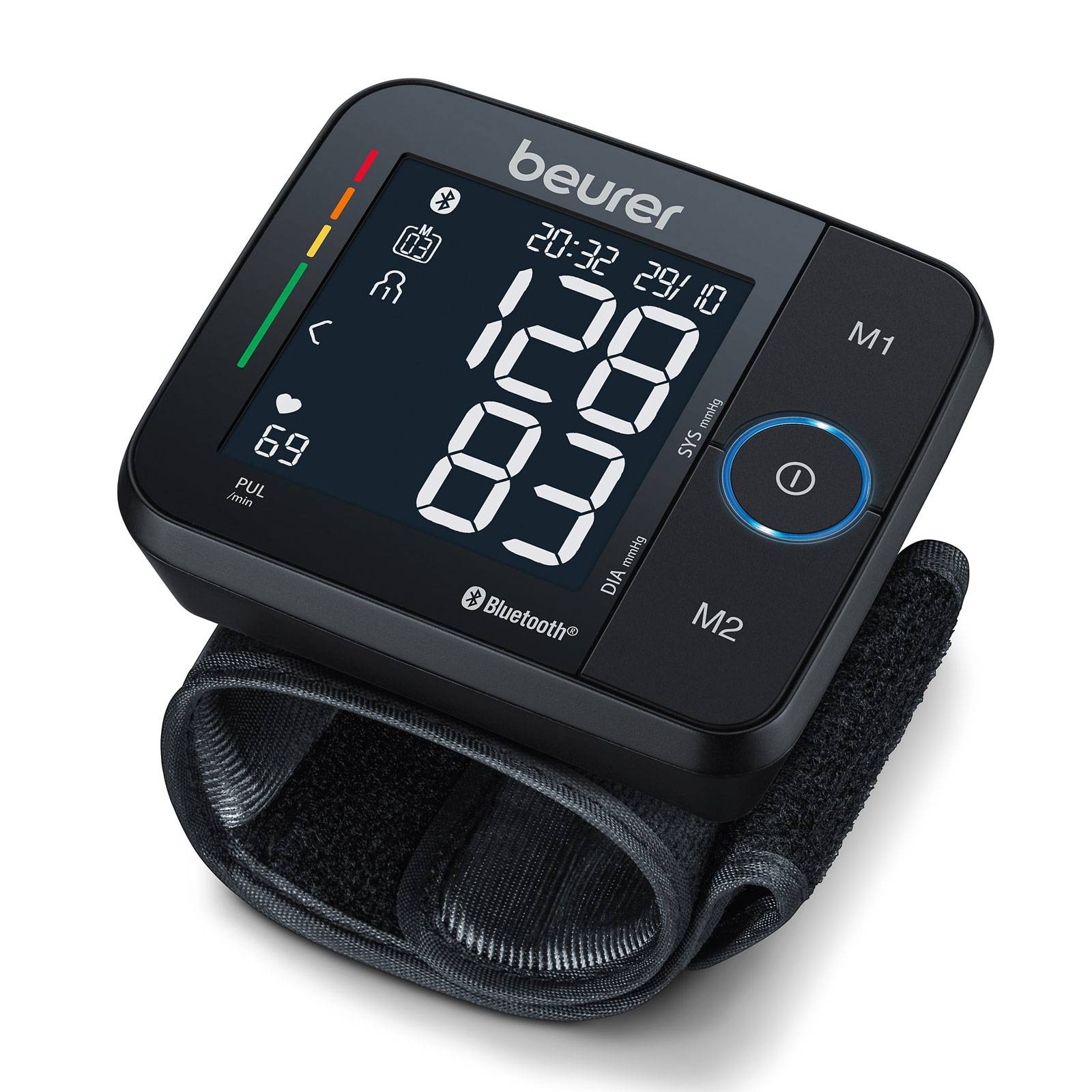 Beurer BC 54 Blutooth Handgelenk-Blutdruckmessgerät
