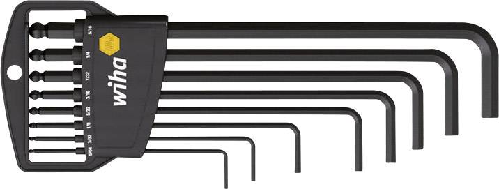 Wiha Innen-Sechskant Winkelschraubendreher-Set 5/64 Zoll, 3/32 Zoll, 1/8 Zoll, 5/32 Zoll, 3/16 Zoll, 7/32 Zoll, 1/4 Zoll, 5/16