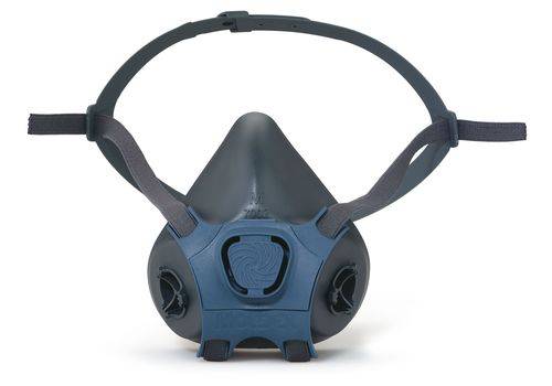 Moldex Halbmaske 7002, Gr. M, aus TPE, EasyLock Bajonett-Anschluss, ohne Filter, EN 140