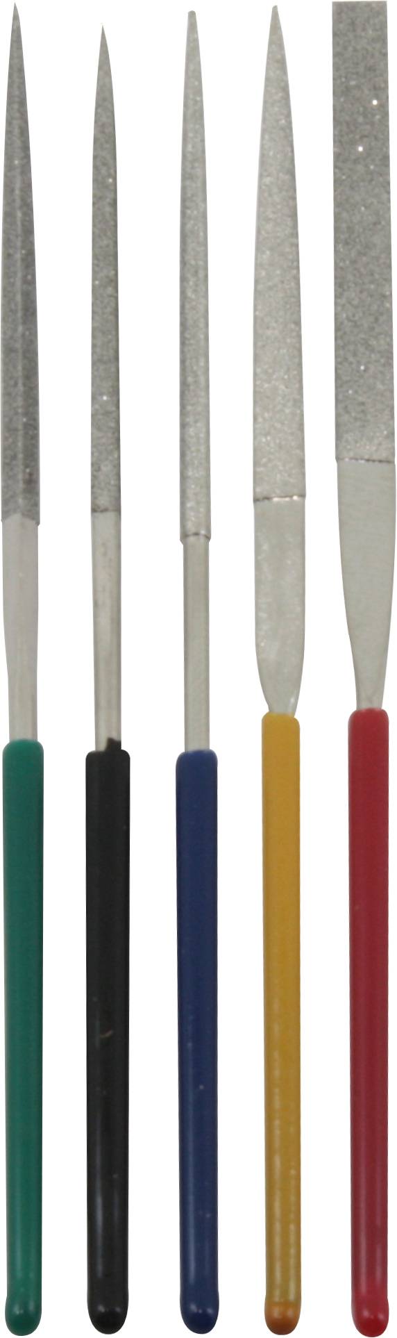 Donau Elektronik M56 Diamant Nadelfeilen 5-tlg Länge 100 mm 1 St.