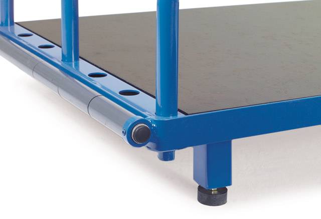 4 Palettenfüße Unterfahrhöhe 100 mm