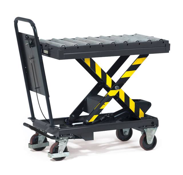 Rollenbahn mit Aufsteckrahmen - Zubehör -