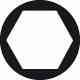 Schrauberbit Extra-Hart, HEX 5, 25 mm, 3er-Pack