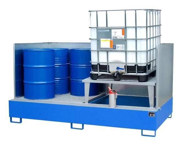 Auffangwanne AWA 21, lackiert, Lichtblau