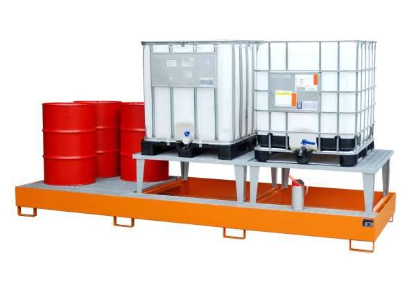 Auffangwanne AWA 32, lackiert, Gelborange