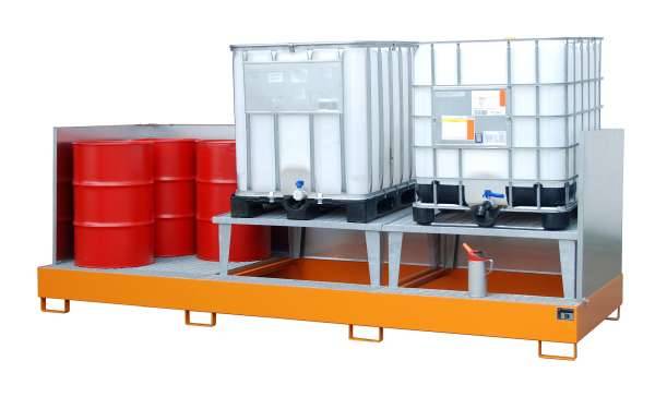 Auffangwanne AWA 32, lackiert, Gelborange