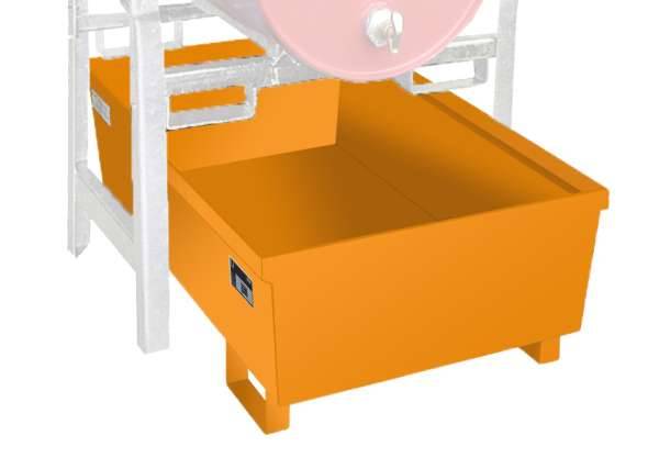 Fassregal FRA-1, lackiert, Gelborange