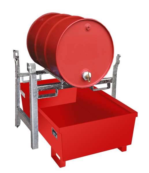 Fassregal FRA-1, lackiert, Feuerrot