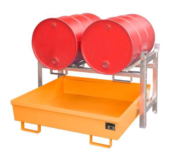 Bauer Südlohn Fassregal FRA-2, lackiert, Gelborange 5302320