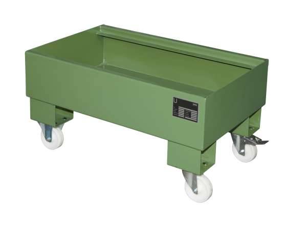 Auffangwanne AW 60-1, lackiert, Resedagrün