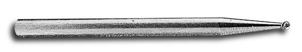 Bohrer mit einer kleinen, spiralförmigen Spitze, die für präzises Bearbeiten von Metall oder Holz geeignet ist.