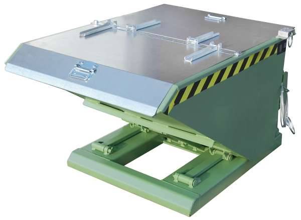 Kippbehälter NK 30, lackiert, Resedagrün