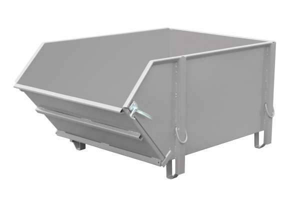 Baustoffbehälter BBK 100, lackiert, Mausgrau