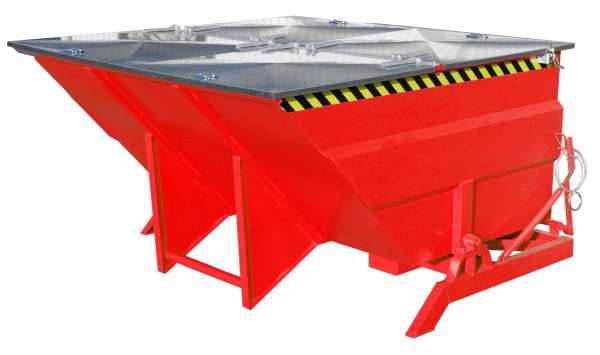 Kippbehälter BKC 300, lackiert, Feuerrot