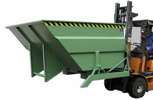 Kippbehälter BKC 300, lackiert, Resedagrün